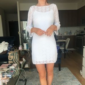 Lily Pulitzer White Lace Dress